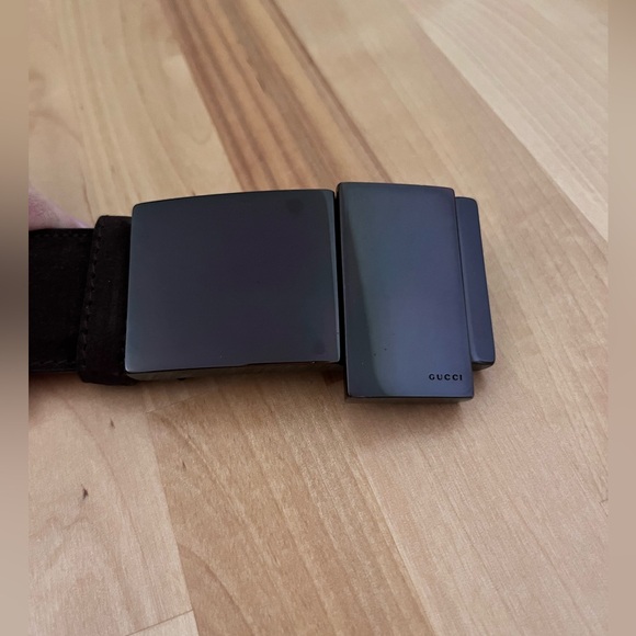 Gucci Suede Belt with Certificate of Authenticity Excellent condition - Picture 8 of 16